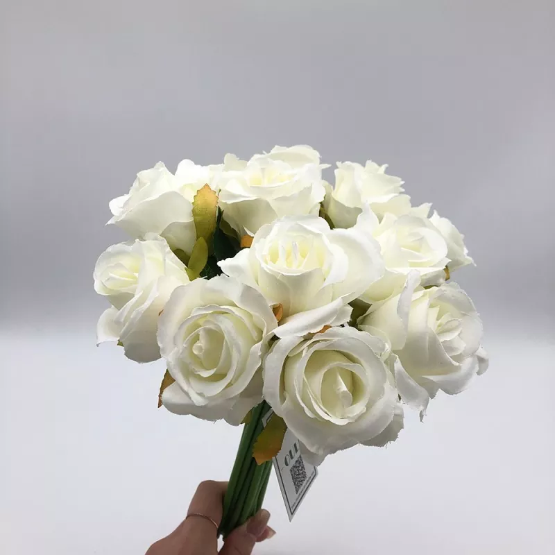ریشم گلاب دلہن کا گلدستہ